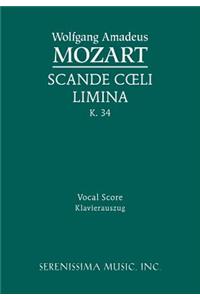 Scande coeli limina, K.34