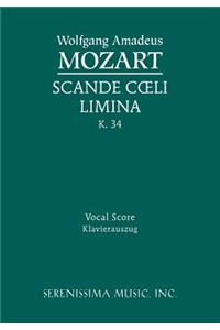 Scande coeli limina, K.34