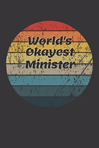 World's Okayest Minister Notebook