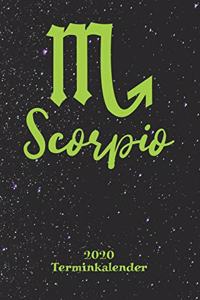 Sternzeichen Terminkalender 2020 - Skorpion Scorpio