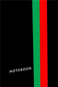 Notebook and journal for man; dark and black notebook 120 White paper lined for Writing (6*9)