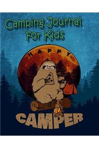 Camping Journal for kids