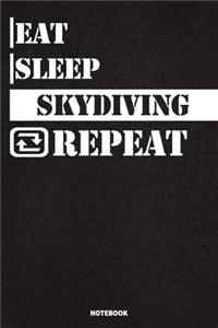Eat Sleep Skydiving Notebook