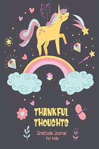 Thankful Thoughts Gratitude Journal for kids
