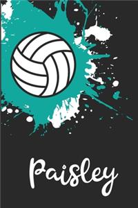 Paisley Volleyball Notebook