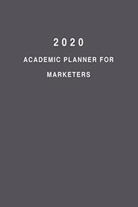 2020 Academic Planner For Marketers