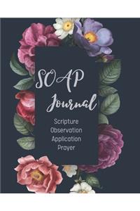 SOAP Journal-Easy & Simple Guide to Scripture Journaling-Bible Study Workbook 100 pages Book 19