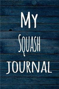 My Squash Journal