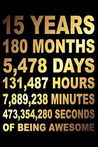 15 Years Of Being Awesome