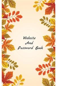 Website And Password Book