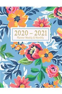 2020-2021 Planner Weekly & Monthly