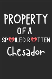 Property Of A Spoiled Rotten Chesador