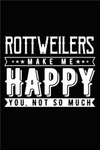 Rottweilers Make Me Happy You, Not So Much