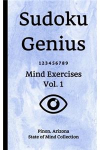 Sudoku Genius Mind Exercises Volume 1