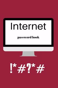 Internet Password Book