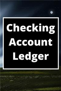 Checking Account Ledger