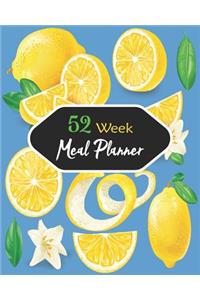 52 Weekly Meal Planner