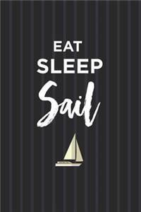 Eat Sleep Sail Notebook