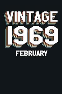 Vintage 1969 February
