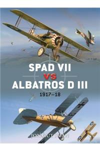 Spad VII vs Albatros D III