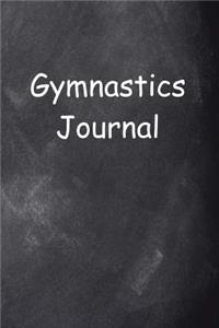 Gymnastics Journal Chalkboard Design