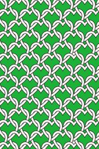 Journal Notebook Chained Hearts Pattern 7