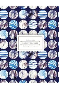 Budget Planner: Blue Marble Tone an Everyday Budget Planner - Monthly Bill Tracker (Size 8.5x11)