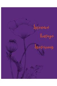Splendid Vintage Sketchbook