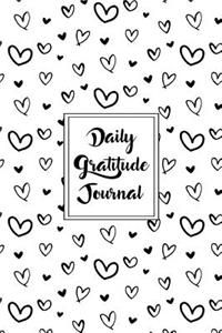 Gratitude Journal Scribbly Hearts Pattern 1