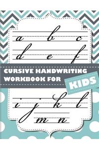 Cursive handwriting workbook for kids