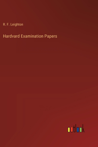 Hardvard Examination Papers