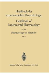 Pharmacology of Fluorides