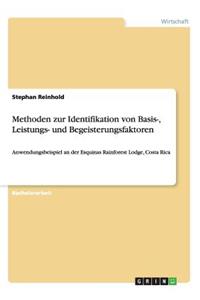 Methoden zur Identifikation von Basis-, Leistungs- und Begeisterungsfaktoren