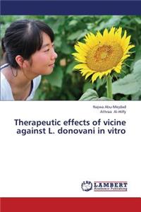 Therapeutic effects of vicine against L. donovani in vitro