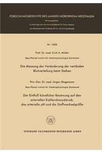 Messung Der Veränderung Der Vertikalen Blutverteilung Beim Stehen. Der Einfluß Künstlicher Beatmung Auf Den Arteriellen Kohlendioxyddruck, Das Arterielle PH Und Die Stoffwechselgröße