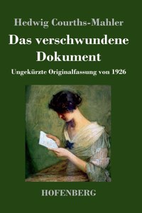 verschwundene Dokument