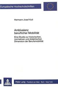 Ambivalenz Beruflicher Mobilitaet