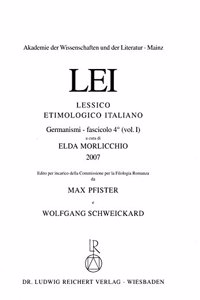 Lessico Etimologico Italiano