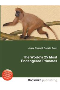 The World's 25 Most Endangered Primates