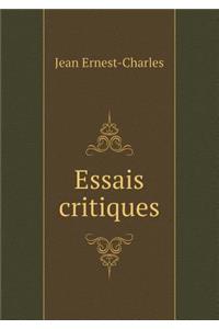 Essais Critiques