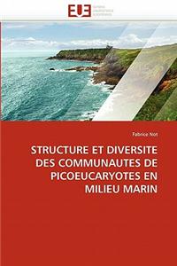 Structure Et Diversite Des Communautes de Picoeucaryotes En Milieu Marin