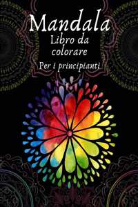 Mandala libro da colorare per i principianti