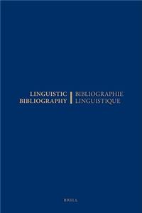Linguistic Bibliography for the Year 1986 / Bibliographie Linguistique de l'année 1986