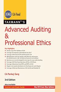 Advanced Auditing & Professional Ethics (CA-Final) (for May 2019 Exam-New Syllabus)