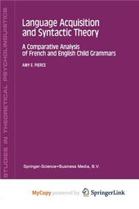 Language Acquisition and Syntactic Theory