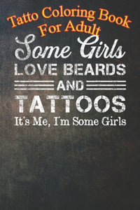 Tattoo Coloring Book For Adult