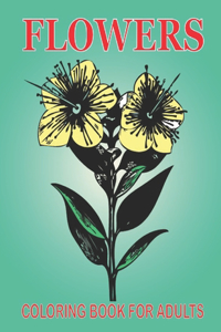 Flowers Coloring Book For Adults