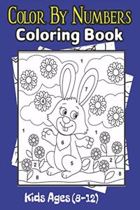 Color By Numbers Coloring Book Kids Ages (8-12)