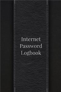 Internet Password Logbook