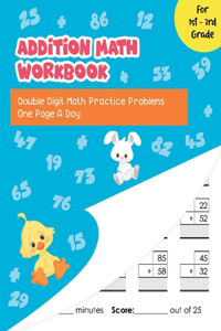 Addition Math Workbook